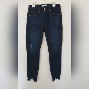 LOFT Blue Skinny Jeans Classic Denim